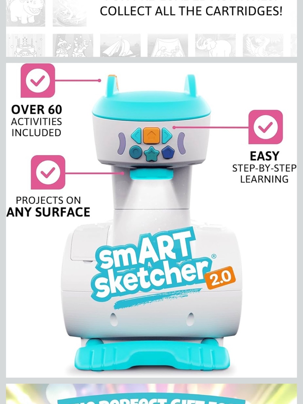 SmART Sketcher 2.0 Kids Projector Toy